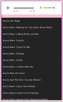 bruno mars songs ภาพหน้าจอ 1