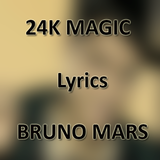 24K Magic Lyrics Bruno Mars icône