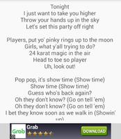 24K Magic Lyrics Bruno Mars capture d'écran 2