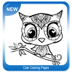 Cute Coloring Pages icône