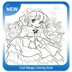 Cool Manga Coloring Book icône