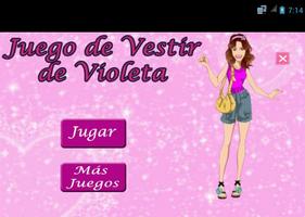 Juegos de Vestir Violetta Plakat