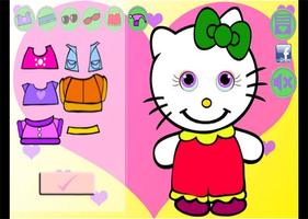 Juegos de vestir Kitty español تصوير الشاشة 1