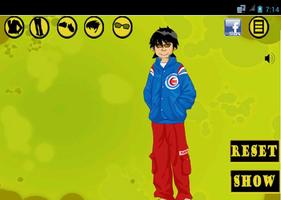 Jogo de Vestir menino تصوير الشاشة 1