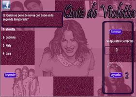 Trivia de Violetta estilo quiz capture d'écran 2