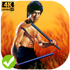 Bruce Lee Wallpapers HD 4K आइकन