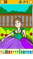 Coloring Book : Princess Part6 capture d'écran 1