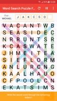Word Search Puzzle Free 3 截图 1