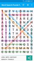 Word Search Puzzle Free 2 الملصق