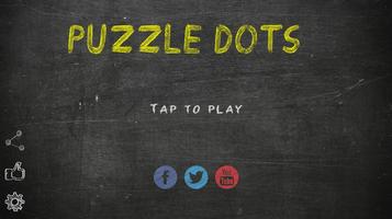 Brain Puzzle Dots Affiche