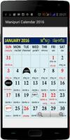 Manipuri Meiti Calendar 2016 capture d'écran 3