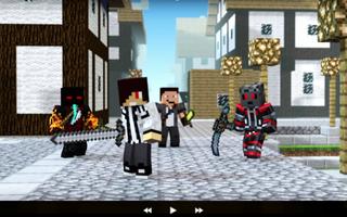 Hacker minecraft parody โปสเตอร์