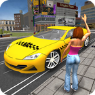 Taxi Simulator Driving 3D icône