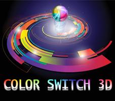 Color Switch Tiles Free Affiche