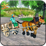 Real Horse Racing Cart Riding