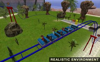 Train Roller Coaster: Free Roller Coaster Games ảnh chụp màn hình 1