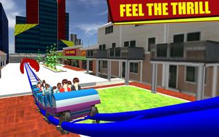 Train Roller Coaster: Free Roller Coaster Games ảnh chụp màn hình 2