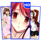 Beautiful Girl Anime Wallpaper icon