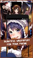 Beautiful Girl Anime Wallpaper screenshot 2