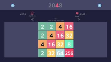 2048 Smart puzzle poster