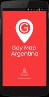 Gay Map Argentina Affiche