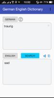 German English Dictionary screenshot 1