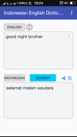 Kamus Indonesia Inggris Ekran Görüntüsü 1