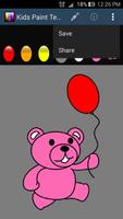 Kids Paint - Teddy 스크린샷 3