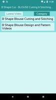 B Shape Cut - BLOUSE Cutting & Stitching Videos Screenshot 2