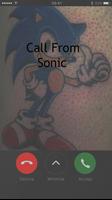 call from Sonic prank poster