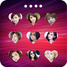 love keypad lock screen-icoon