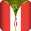 Austria Flag Zipper Lockscreen