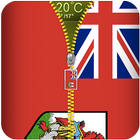 Bermuda Flag Zipper Lockscreen icône