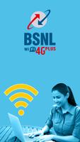 BSNL 4g plus - Seamless Wi-Fi الملصق