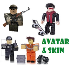 Roblox Avatar and Skin Sample-icoon