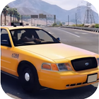 Amazing Taxi Driving Sim 2018 icône
