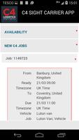 C4 SIGHT CARRIER APP Screenshot 2