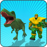 Multi Dino Infinity Hero vs Futuristic Villains simgesi