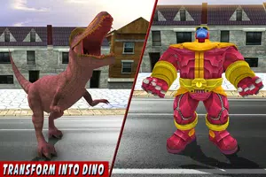 Multi Dino Infinity Hero vs Futuristic Villains screenshot 6