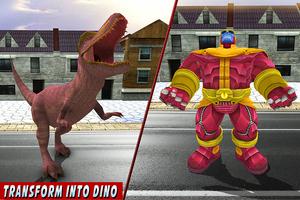 Multi Dino Infinity Hero vs Futuristic Villains ảnh chụp màn hình 2