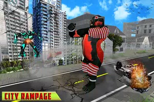 Multi Robot Snake vs Robotic Gorilla Battle ảnh chụp màn hình 3