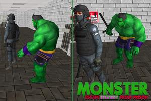 Monster Superhero vs Prison Officers Survival captura de pantalla 3