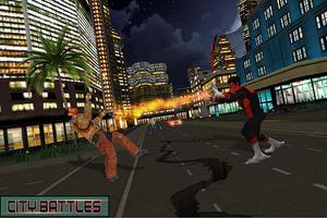 Night Teleport Hero City Battle Ekran Görüntüsü 1