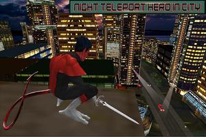 Night Teleport Hero City Battle Ekran Görüntüsü 2