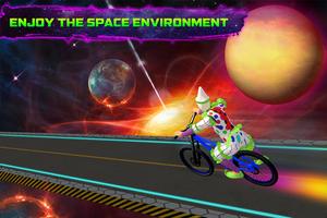 Amazing Car Driving Simulator: Space Tracks captura de pantalla 1