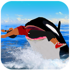 Angry Whale Attack Sim 3D simgesi