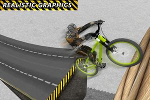 Superheroes BMX Cycle Stunts Affiche