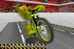 Superheroes BMX Cycle Stunts capture d'écran 1