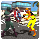 Капитан-герой VS Супер-паук-месть APK