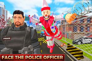 Clown Hero Jail Prison Escape Survival ảnh chụp màn hình 1